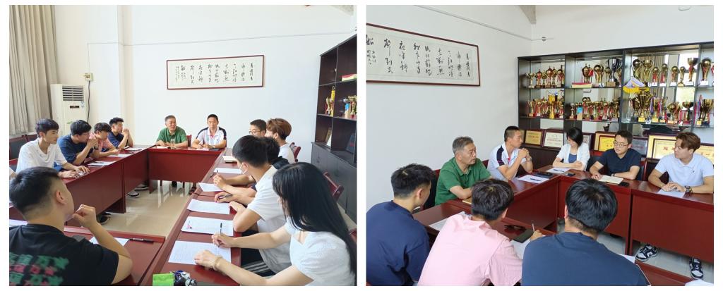 体育系毕业生座谈会